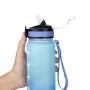 Botella Deportiva Motivacional Graf 1L, Color Royal/Celeste, vista 10 de 15