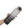 Botella Deportiva Motivacional Graf 1L, Color Negro/Blanco, vista 12 de 15