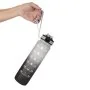 Botella Deportiva Motivacional Graf 1L, Color Negro/Blanco, vista 13 de 15