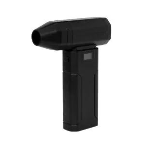 Soplador Tifón Mini Turbo Jet Portátil, Color Negro