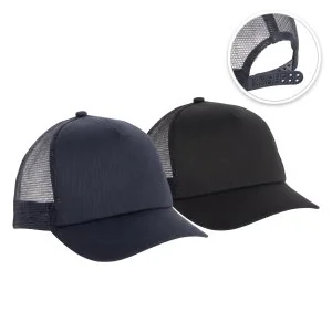 Gorra Trac 5 Paneles con Malla y Broche Ajustable