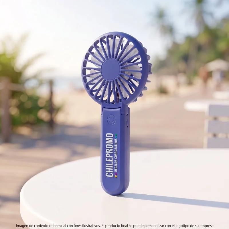 Ventilador de Bolsillo Plegable Fantastic con USB-C, Color Azul, vista 2 de 10