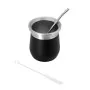 Set de Mate Térmico Acero Folk 300ml, Color Negro, vista 7 de 10