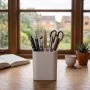 Organizador de Escritorio en Bambú, Color Blanco, vista 14 de 15