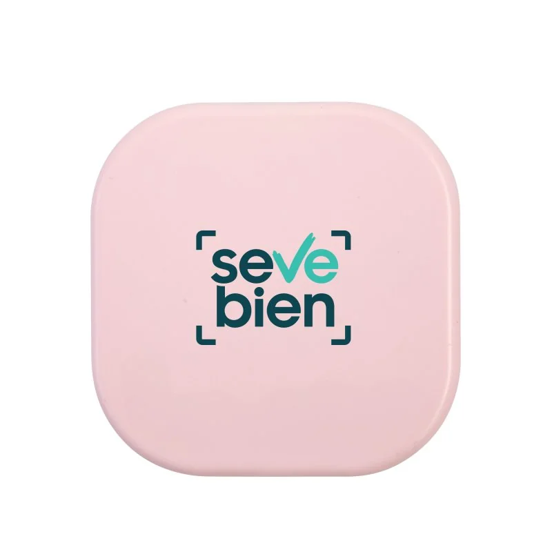 Espejo Plegable ABS Doble Aumento, Color Rosa, vista 6 de 11