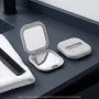 Espejo Plegable ABS Doble Aumento, Color Gris Claro, vista 2 de 11