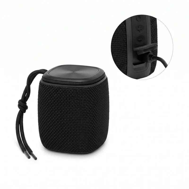 Parlante Bluetooth Onix Acero 5W, Color Negro