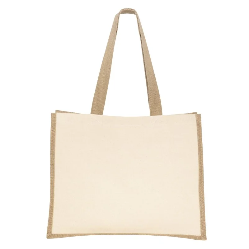 Bolsa de Algodón y Yute Yari 20L, Color Natural, vista 6 de 8