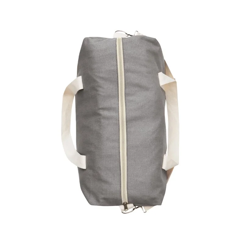 Bolso Deportivo 28L de Algodón Reciclado, Color Gris, vista 8 de 9