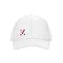 Gorra Jevi 100% Algodón Cepillado, Color Blanco, vista 4 de 10