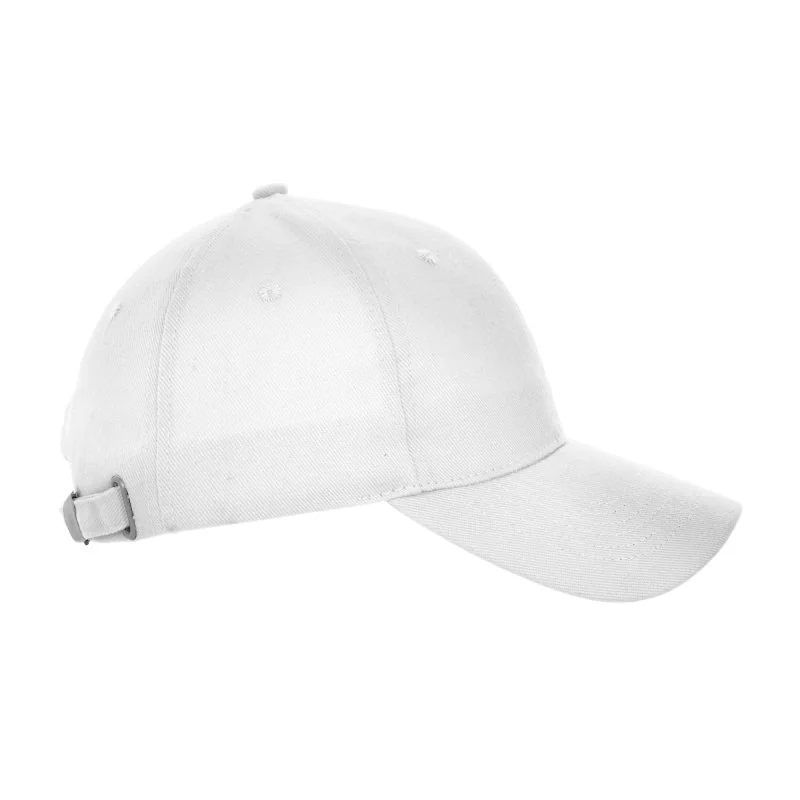 Gorra Jevi 100% Algodón Cepillado, Color Blanco, vista 6 de 10