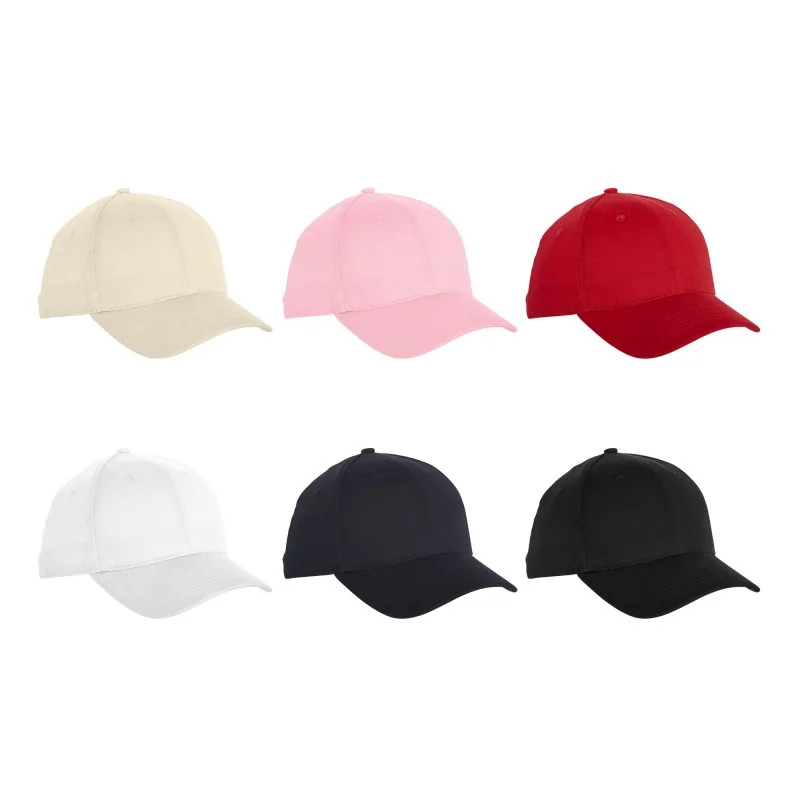 Gorra Jevi 100% Algodón Cepillado, Color Rojo, vista 10 de 10