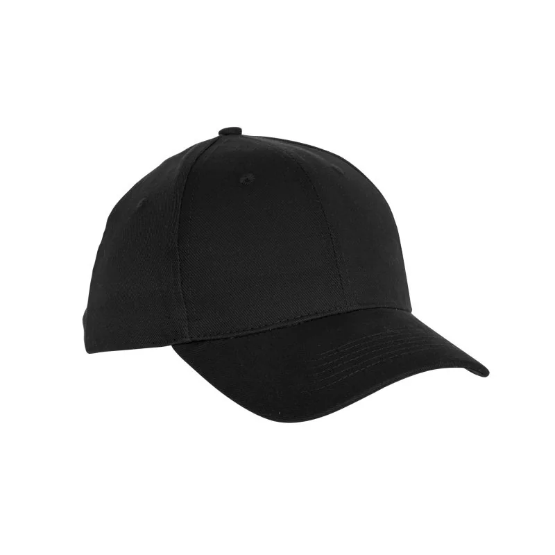 Gorra Jevi 100% Algodón Cepillado, Color Negro