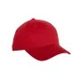 Gorra Jevi 100% Algodón Cepillado, Color Rojo