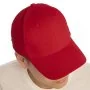 Gorra Jevi 100% Algodón Cepillado, Color Rojo, vista 3 de 10