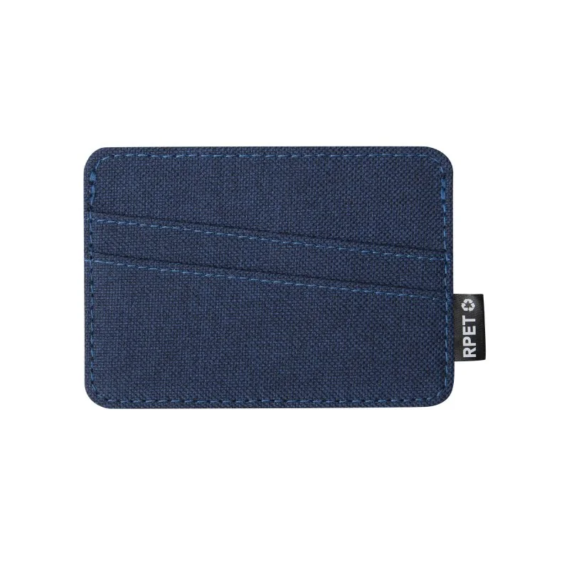 Tarjetero RPET Blocard con RFID, Color Azul