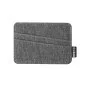 Tarjetero RPET Blocard con RFID, Color Gris