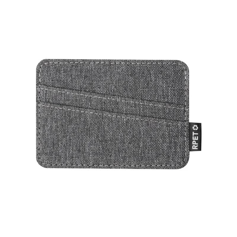 Tarjetero RPET Blocard con RFID, Color Gris