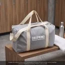 Bolso Deportivo 28L de Algodón Reciclado, Color Gris, vista 2 de 9