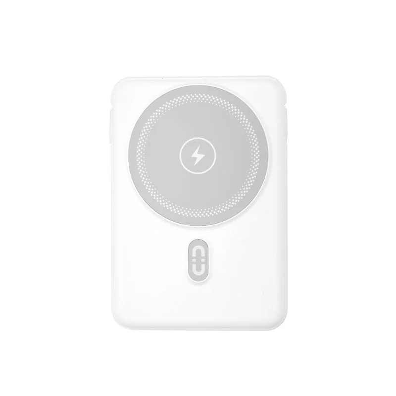 Power Bank Magnético Hug 10000mAh, Color Blanco