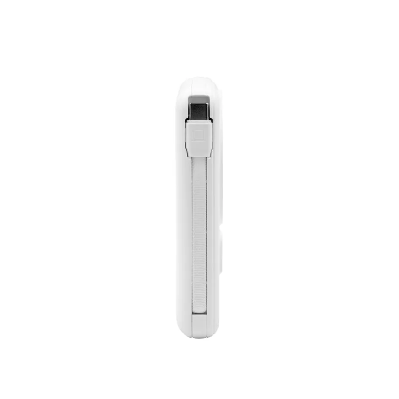 Power Bank Magnético Hug 10000mAh, Color Blanco, vista 8 de 13