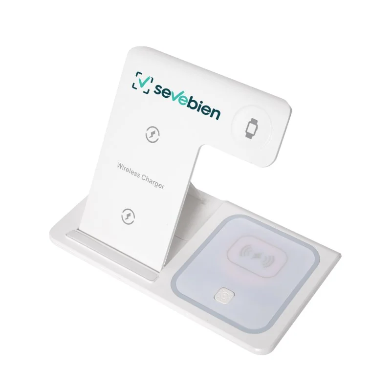Cargador Inalámbrico 3 en 1 Orion, Color Blanco, vista 5 de 14