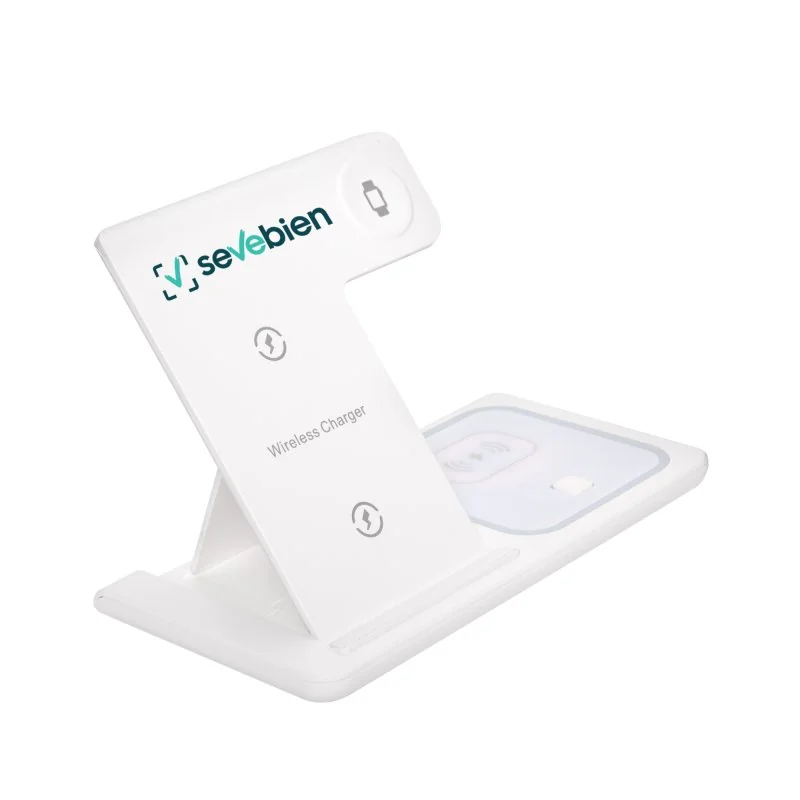 Cargador Inalámbrico 3 en 1 Orion, Color Blanco, vista 6 de 14