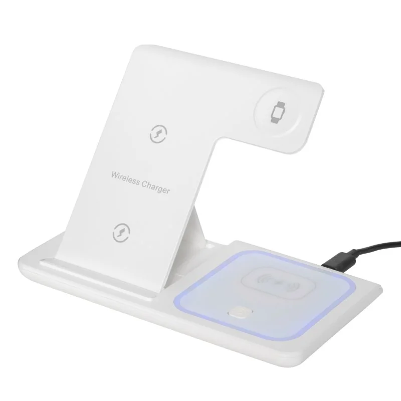 Cargador Inalámbrico 3 en 1 Orion, Color Blanco, vista 13 de 14