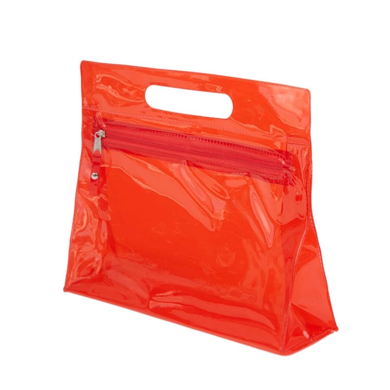 Necessaire Cristal Pouch, Color Rojo, vista 2 de 3