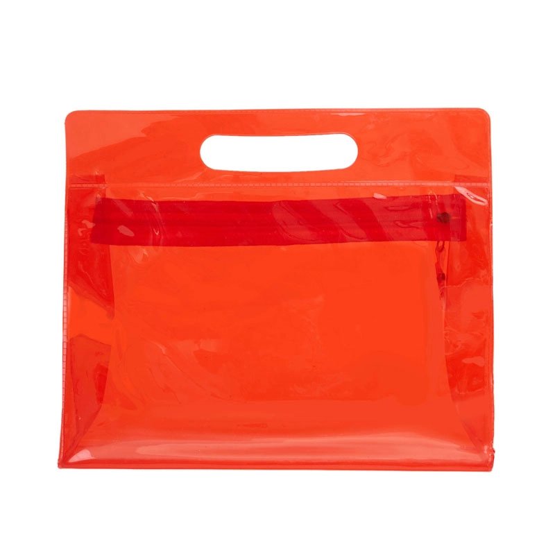 Necessaire Cristal Pouch, Color Rojo, vista 3 de 3