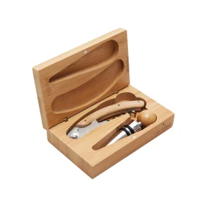 Set de Vino La Rue con logo para Empresas | Gourmet y Sommelier | Regalos Corporativos ChilePromo | 68-04